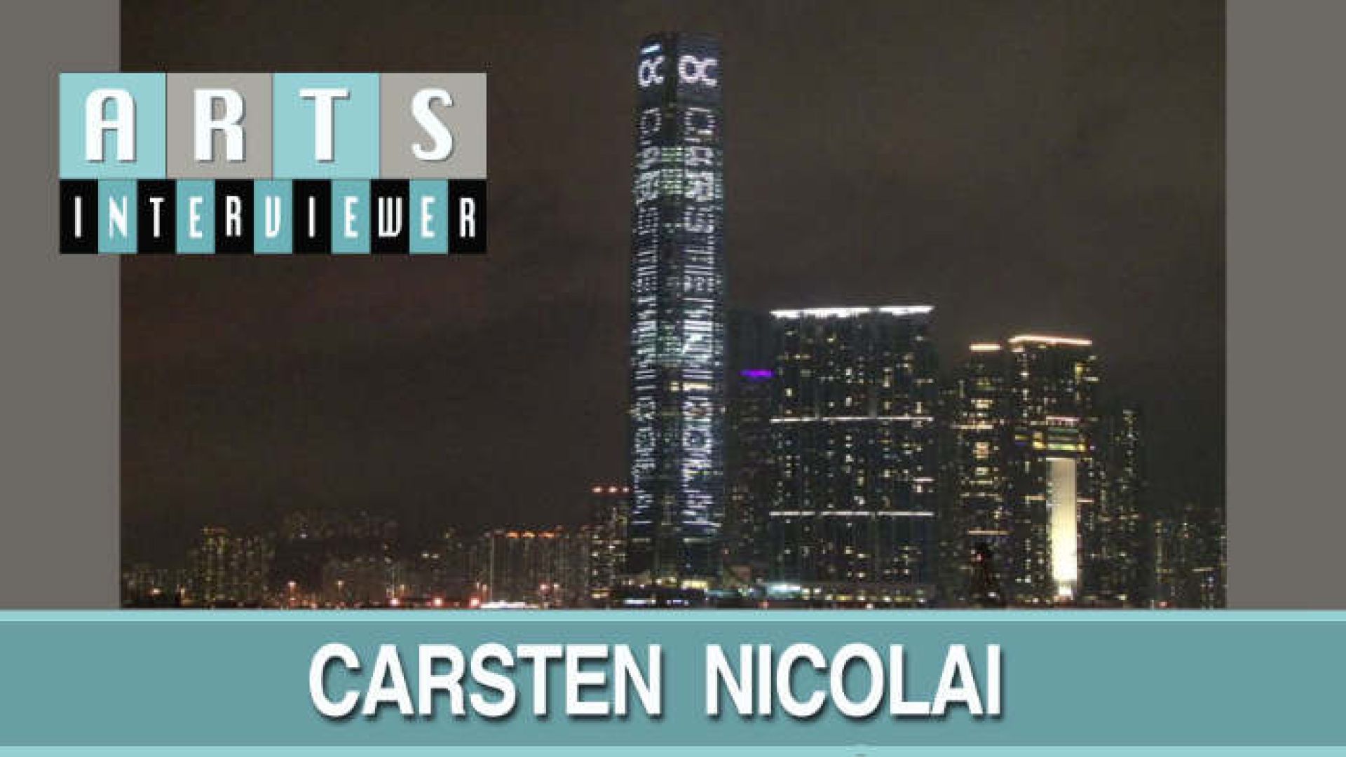 Poster frame for video "CARSTEN NICOLAI"